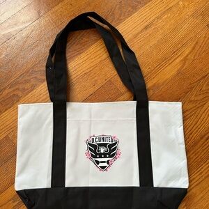 DC united | cherry blossom festival Black and White Tote Bag